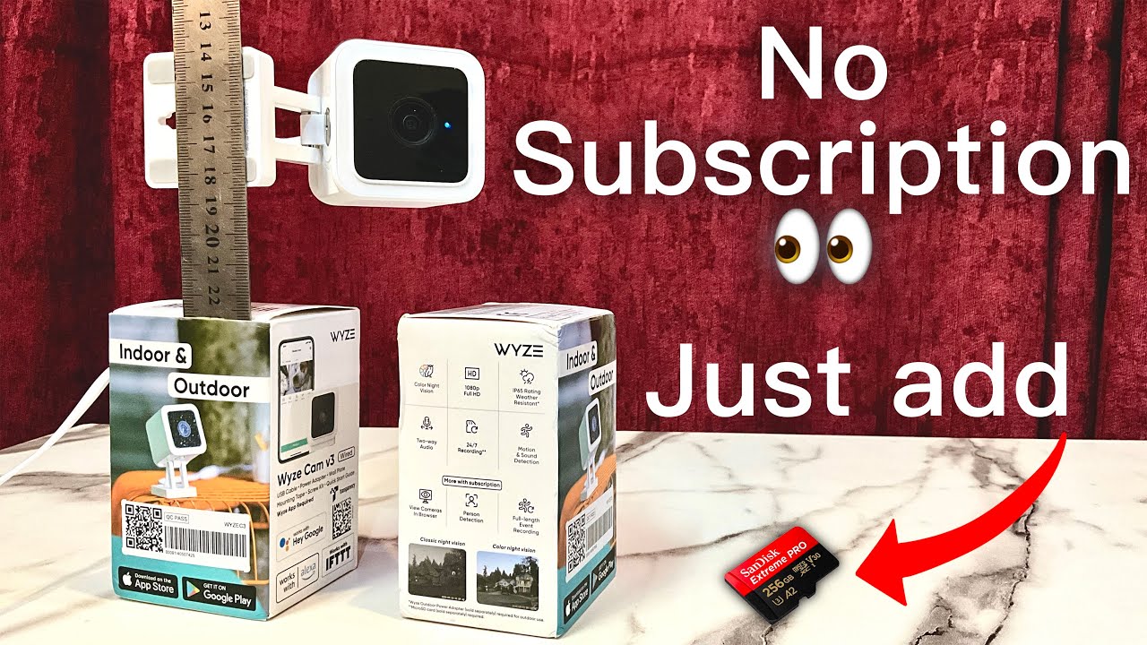 Wyze Cam v3: No Subscription, budget king - 2024, unboxing and setup.