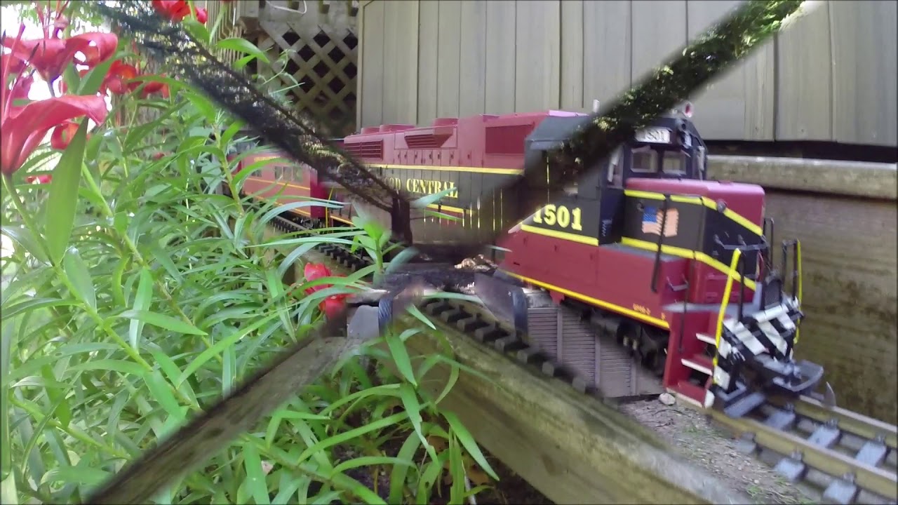 My Garden Railroad Rebuild Spring 2019