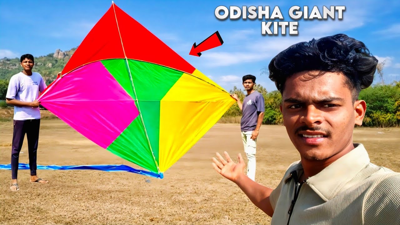 We Built a Giant Kite 😲 | Can the Biggest Kite Fly?