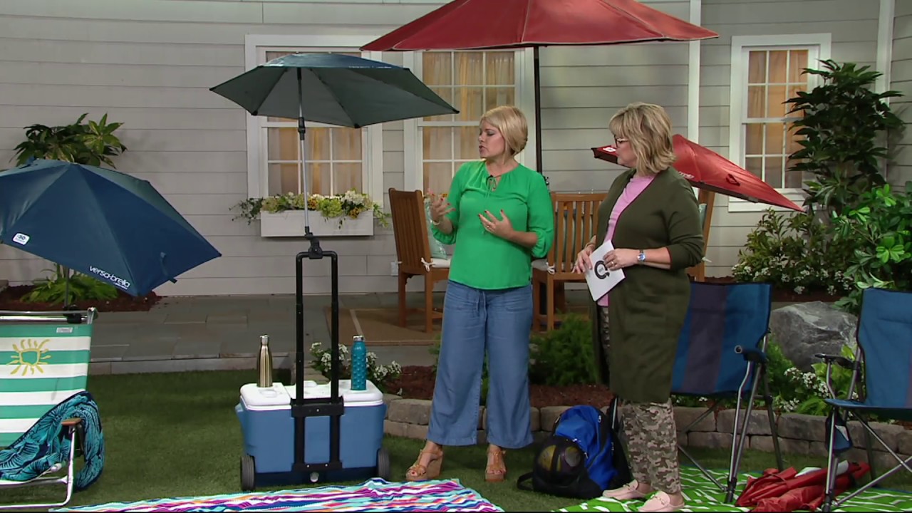 Sport-Brella Set of 2 Versa-Brella All-Position Umbrellas on QVC