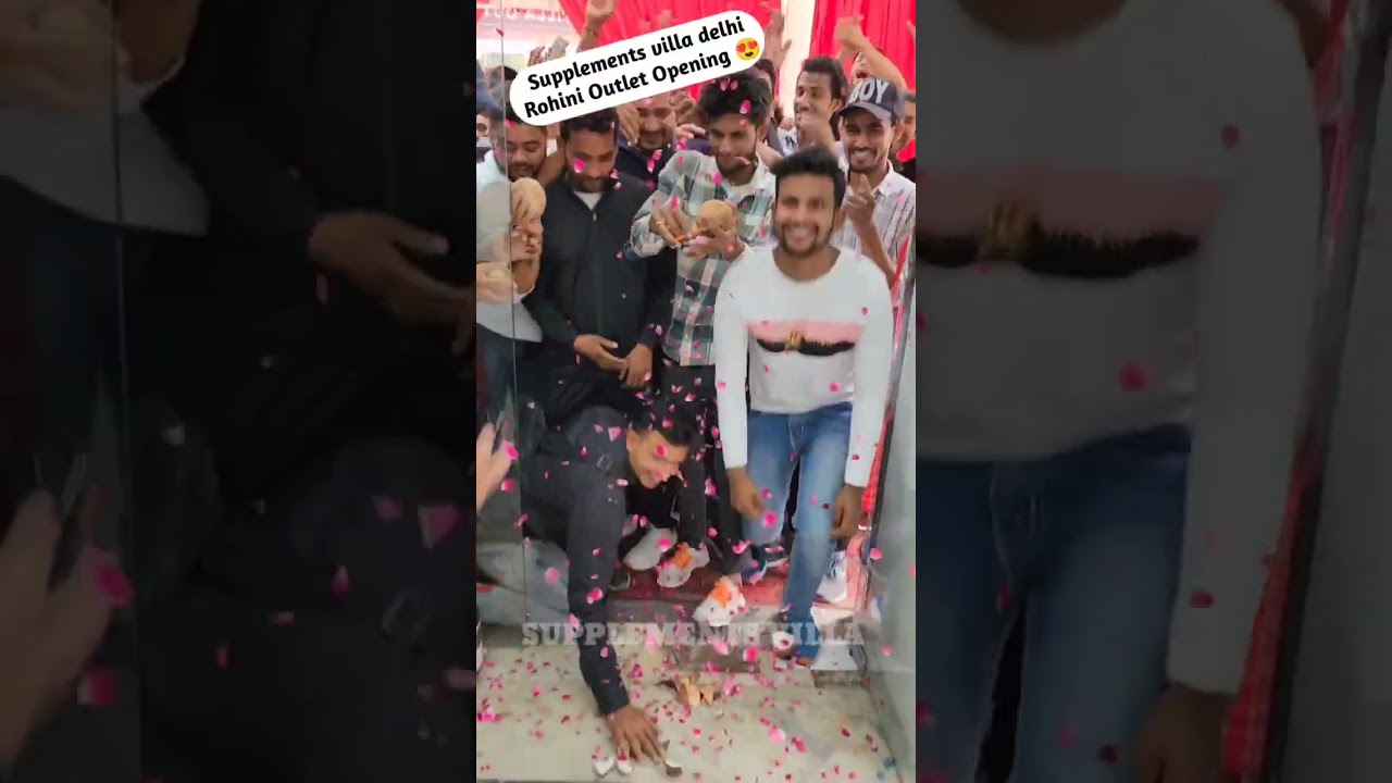 Supplements villa Delhi rohini outlet opening | #shorts #supplementsvilla