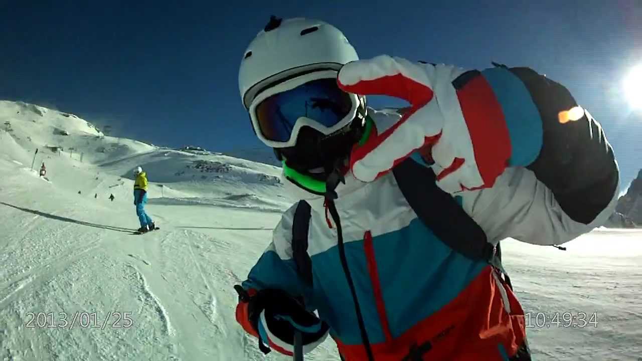 Ferie zimowe 2013 Les2Alpes France SNOWEVENTS gopro
