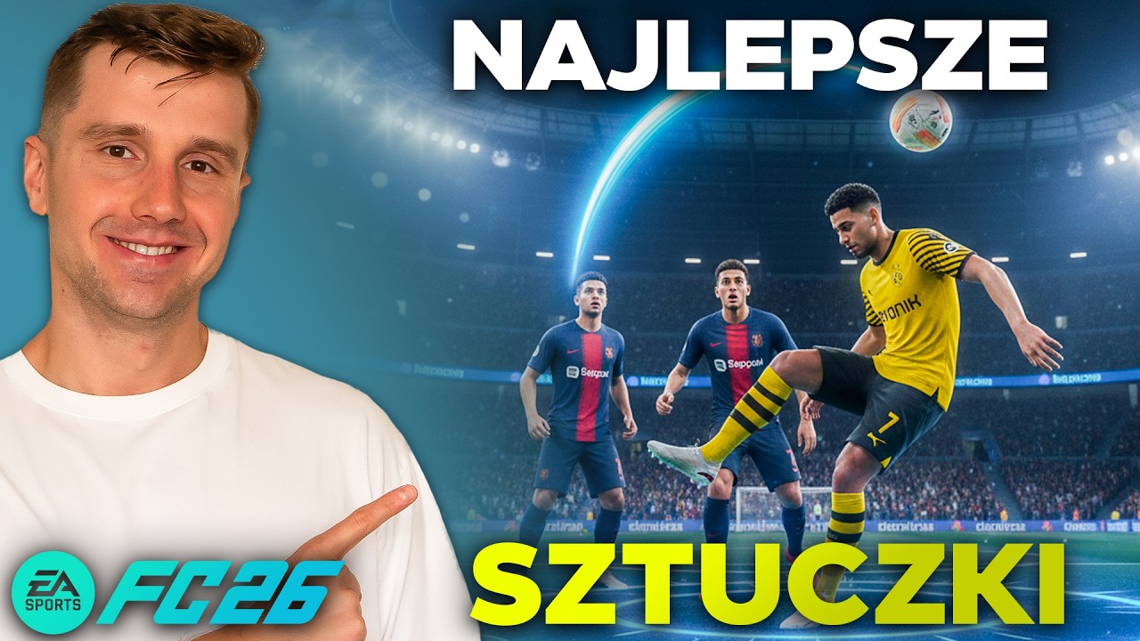 5 NAJLEPSZYCH SZTUCZEK TECHNICZNYCH w FC 26 (dwie nowe :O)