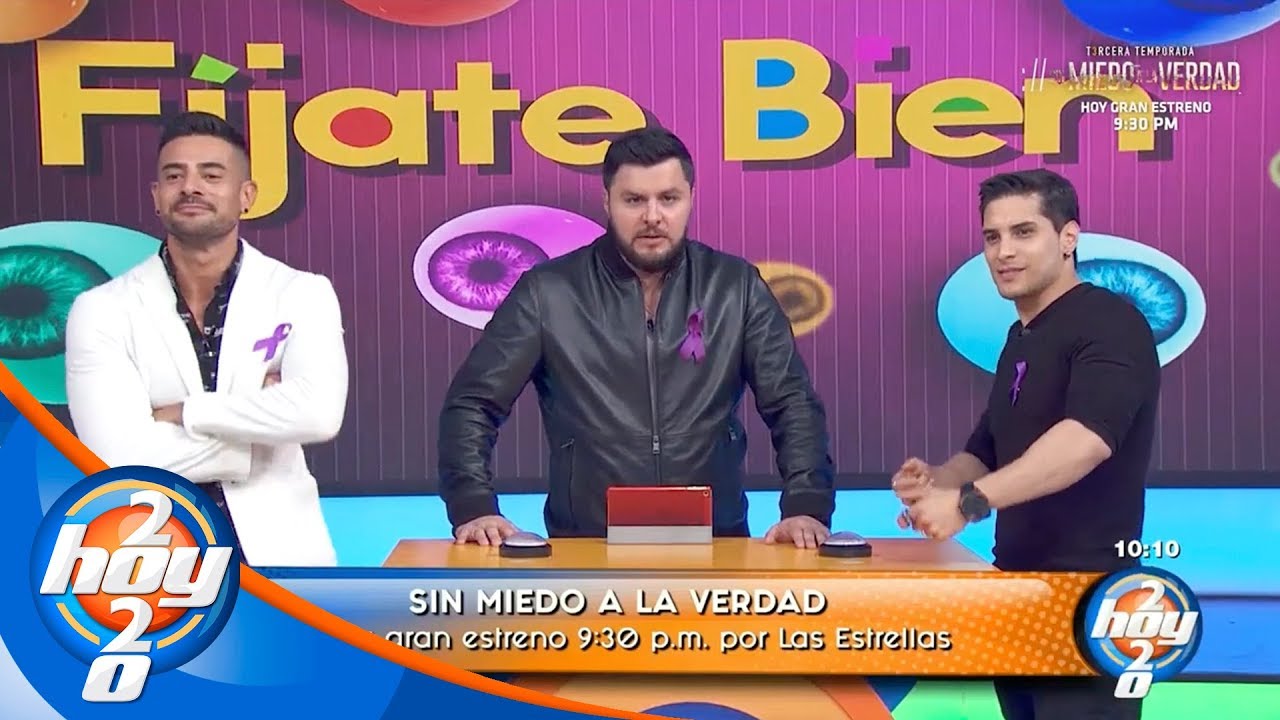 La rivalidad de Alex Perea y Ricardo Franco llega hasta 'Fíjate bien' | Hoy