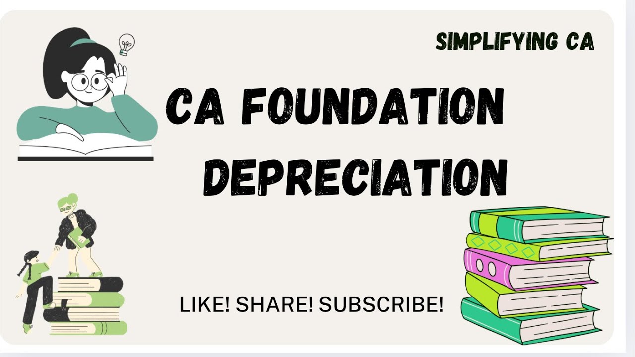  CA FOUNDATION DEPRECIATION ILLUSTRATION 3