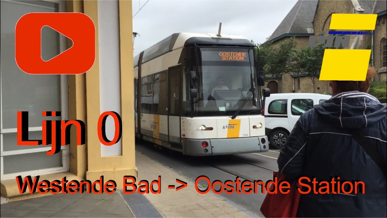 Lijn 0 (Kusttram) Westende Bad - Oostende Station (versterkingsrit) '20