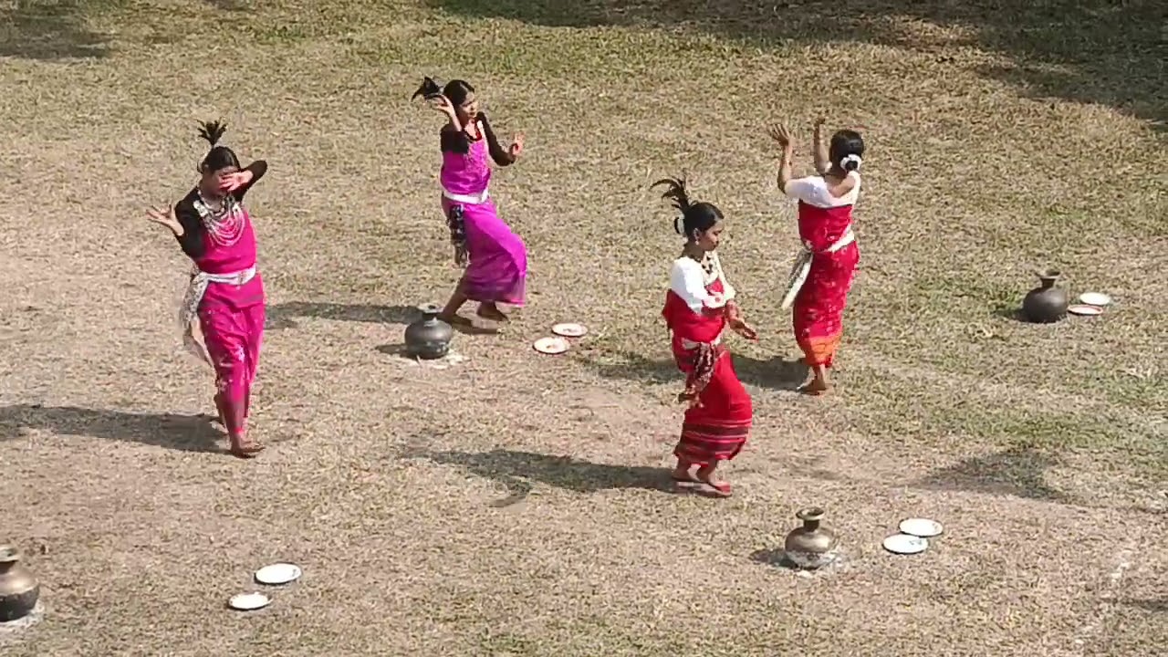 Dance of Birishiri Mission Girls High School,Durgapur,Netrakona.