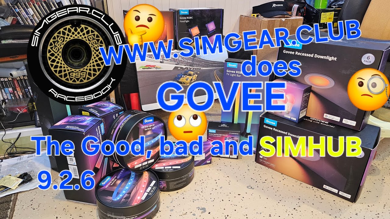 Govee x Simhub introduction w/ www.simgear.club