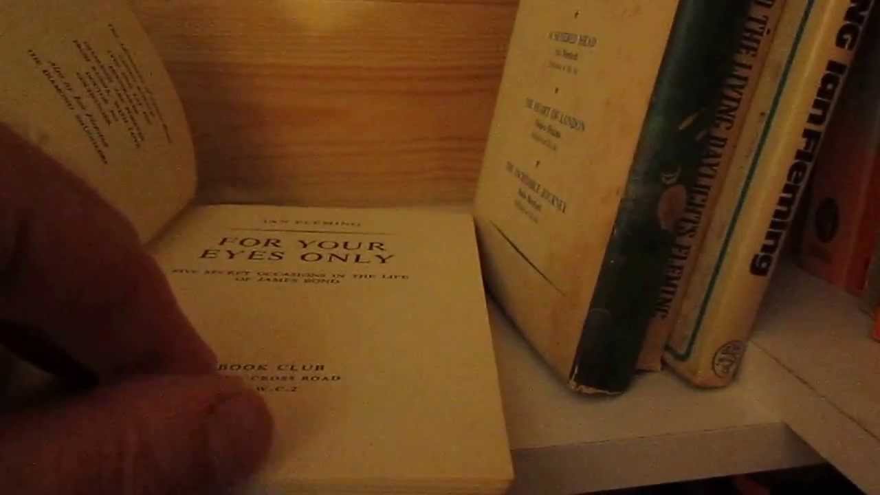 In R J Dent's Library - Ian Fleming