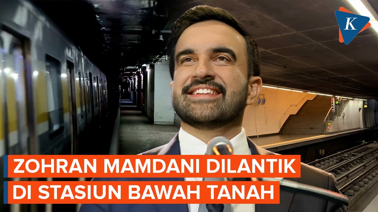 Malam Ini Zohran Mamdani Dilantik Sebagai Wali Kota New York di Stasiun Bawah Tanah