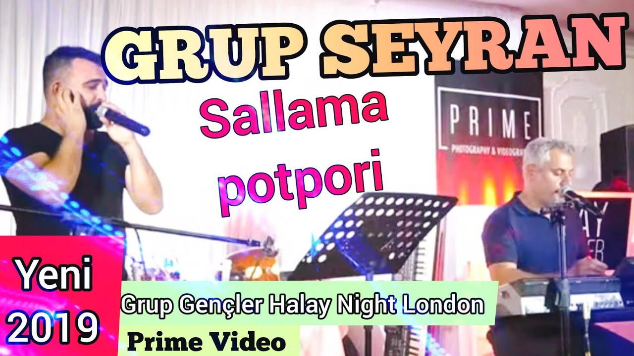 Grup Seyran - Sallama Potpori - CANLI SAHNE PERFORMANS (yeni 2019) net'de ilk! Yeni!