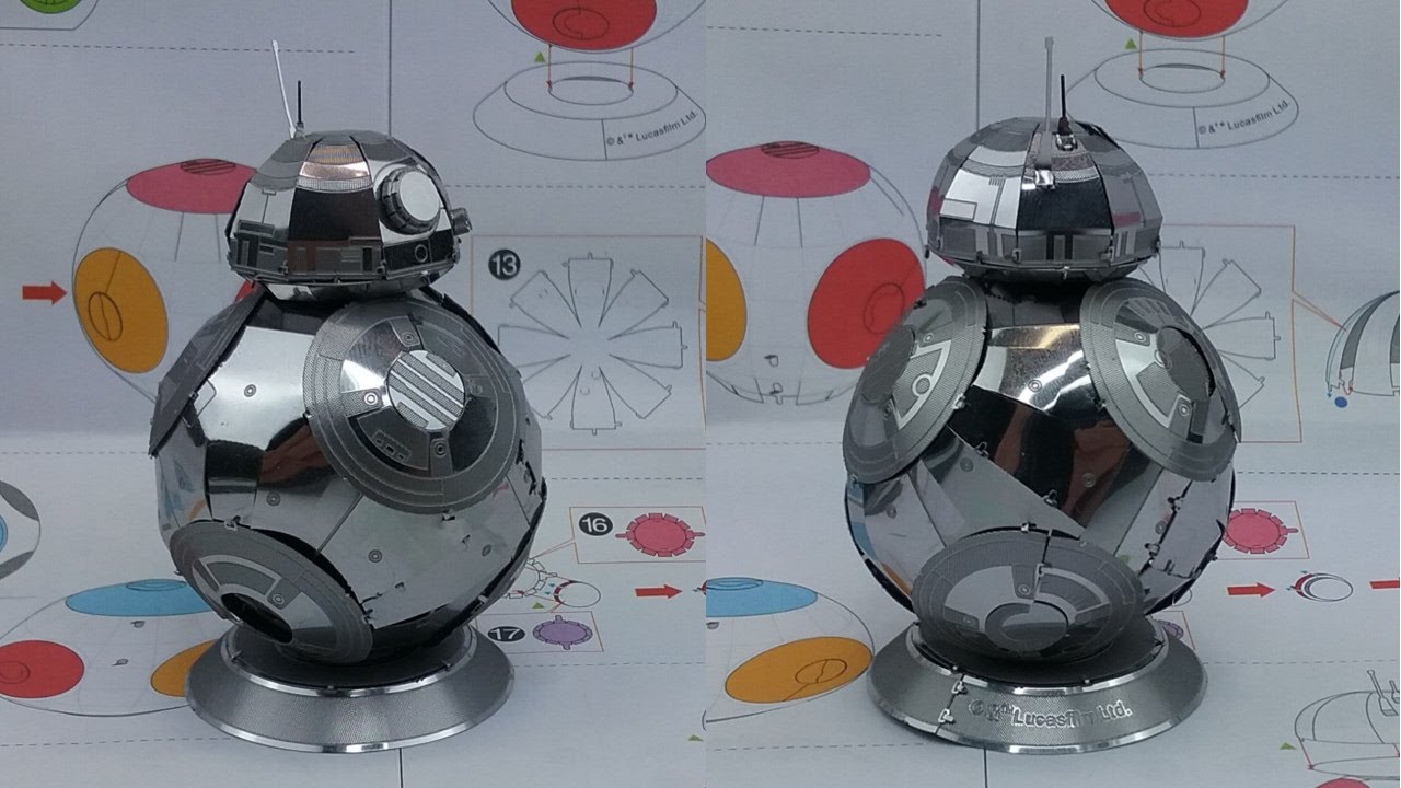 Сборка Metal Earth — BB-8 — Звёздные войны