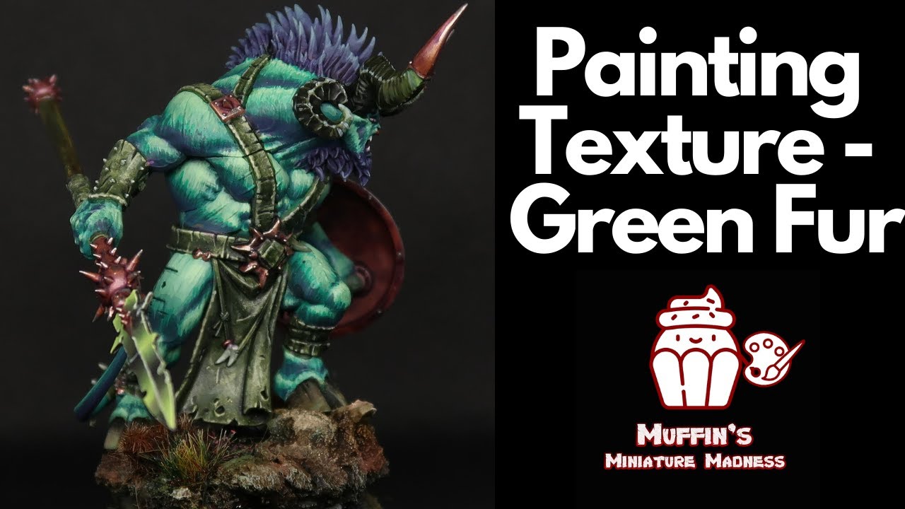Painting Texture - Green Fur