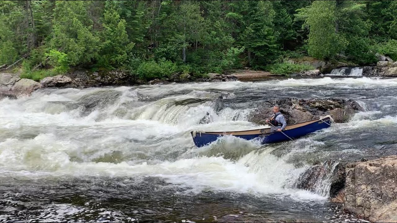 White Water Canoeing in New Brunswick
