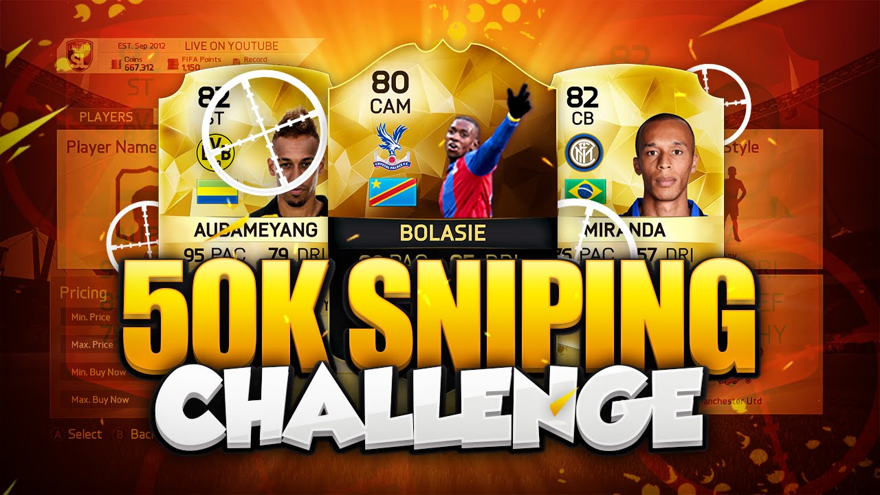 FIFA 16 | 50K SNIPING CHALLENGE vs HomelesPenguin | SNIPING EXTINCT AND RARE PLAYERS