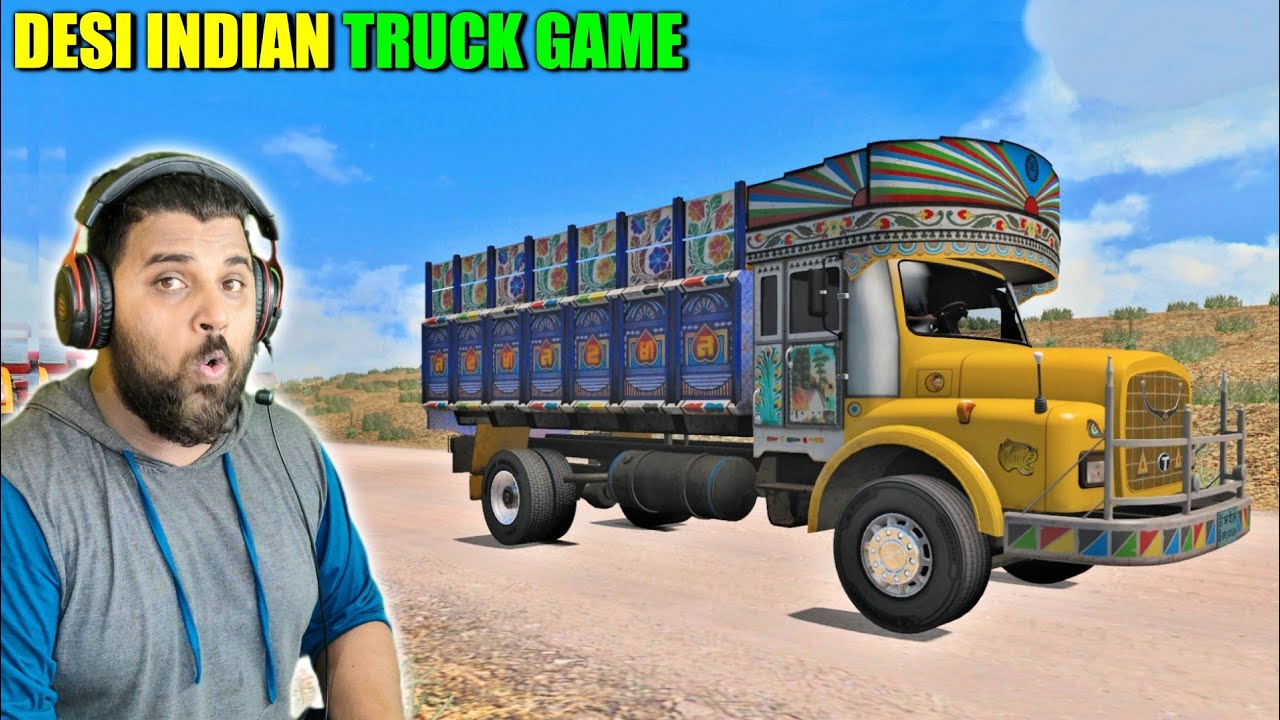 Driving Desi Indian Truck on Beautiful Route | Best Truck Simulator