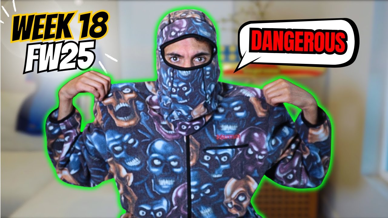 Неделя Supreme 18, осень/зима 2025, Майкл Джексон и Marmot — покупки в магазине.