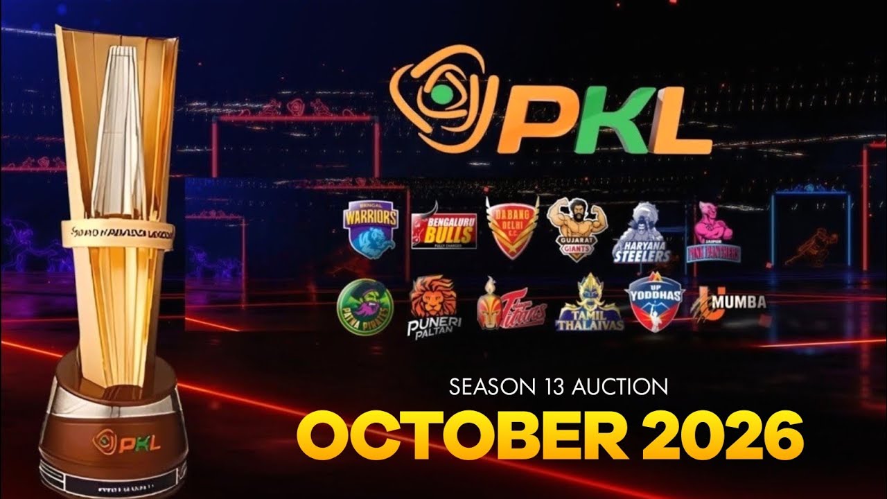 Pro Kabaddi 2026 Auction New Updates | PKL Next Media Rights Updates & More