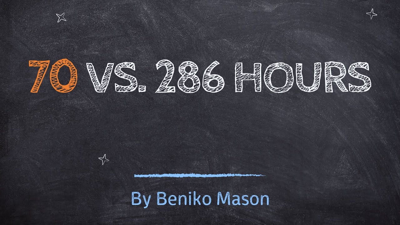 70 vs. 286 Hours: Unveiling the Efficiency of Comprehensible Input in Language Learning