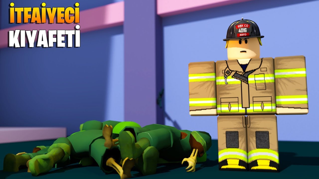 🧟 Efsane İtfaiye Kıyafeti! The Firelands!  🧟 | Zombie Strike | Roblox Türkçe
