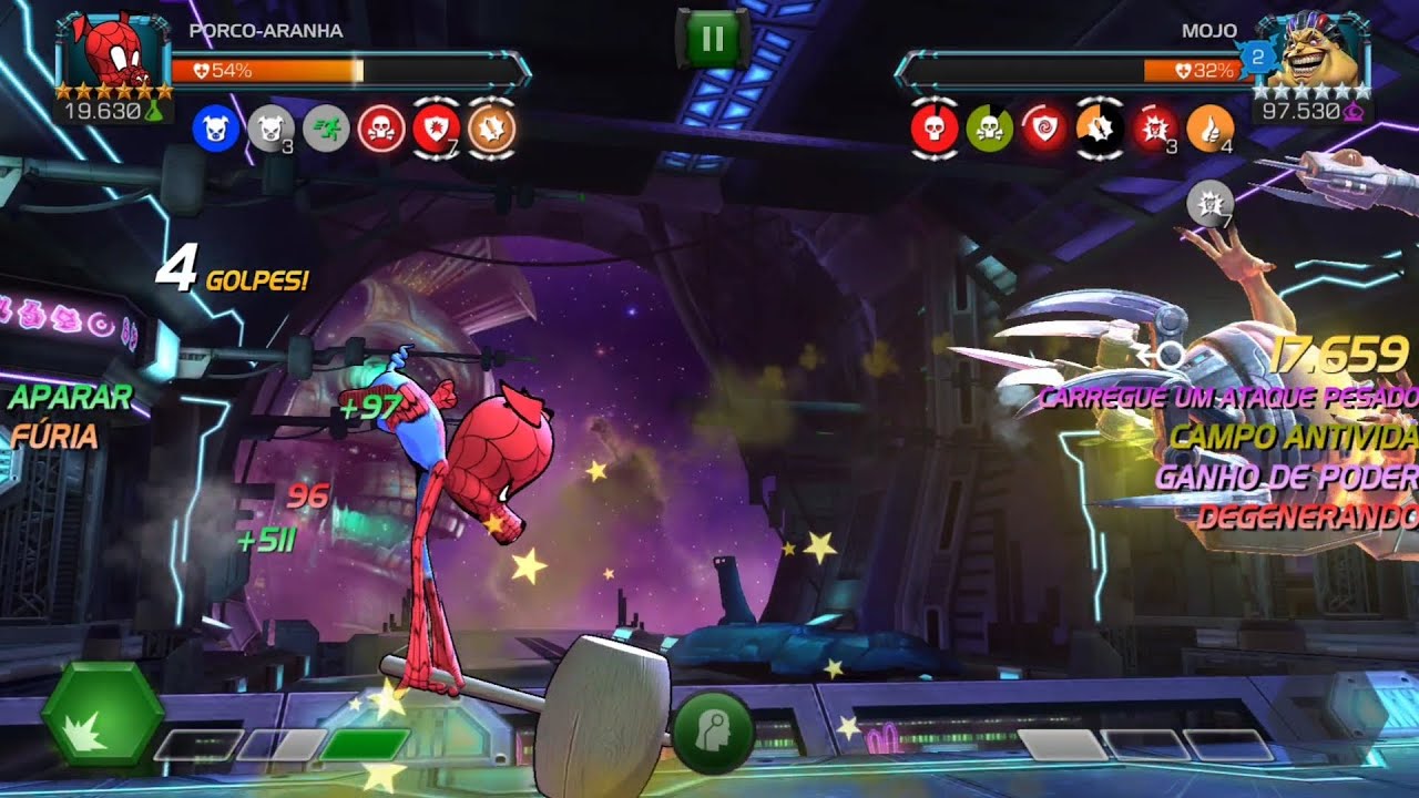 @MTC Imortal Ato 7.4.4 conclusão/superioridade favorecido/aspecto da evolução/boss Mojo.