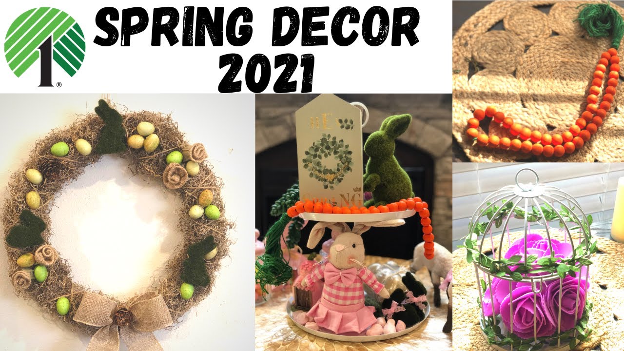 Easy Dollar Tree Spring Decor 2021