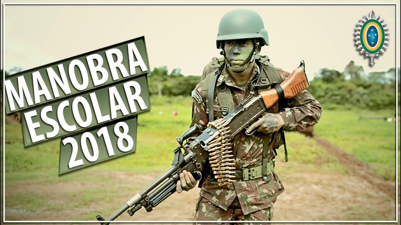 O MAIOR EXERCÍCIO DO ANO - MANOBRA ESCOLAR 2018