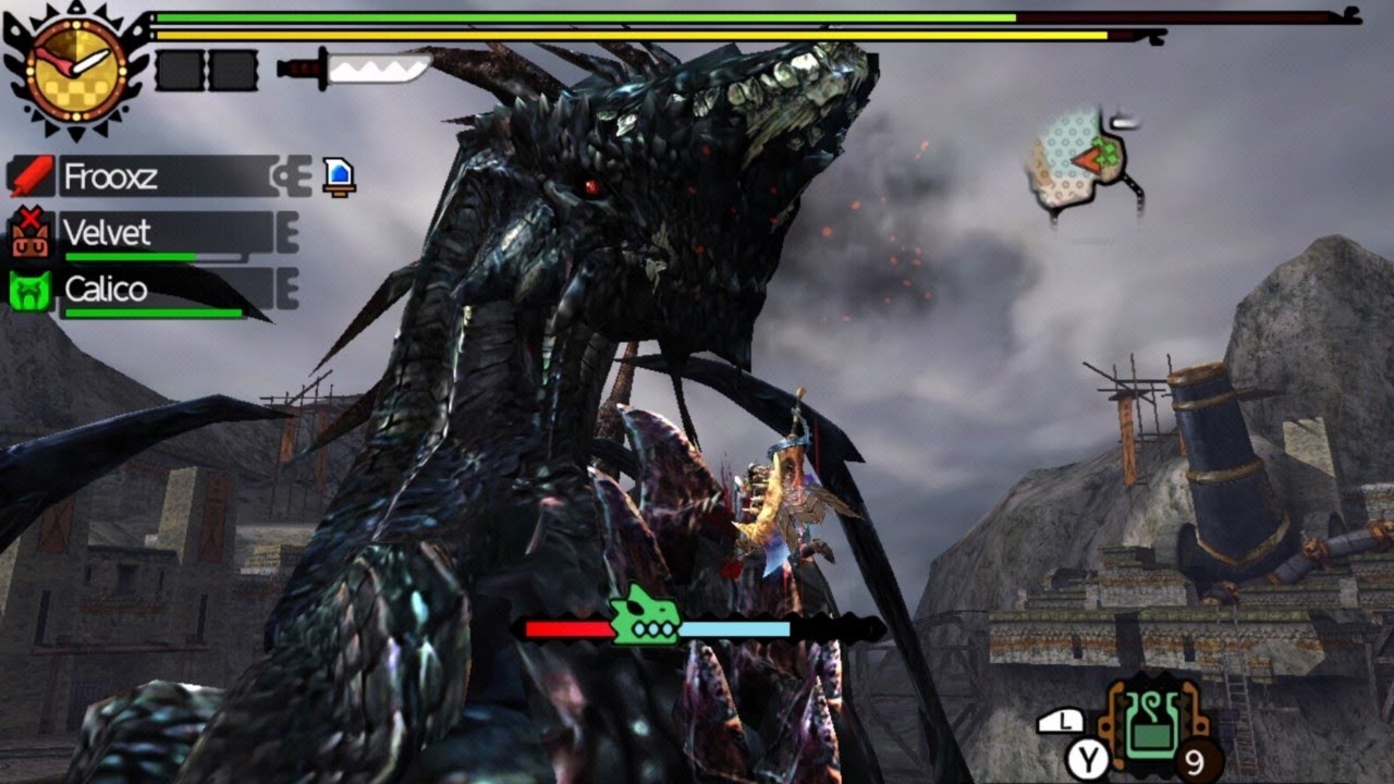 9th Aged Text | Gogmazios | G3 Elder Hall | Monster Hunter 4 Ultimate (Nintendo 3DS)