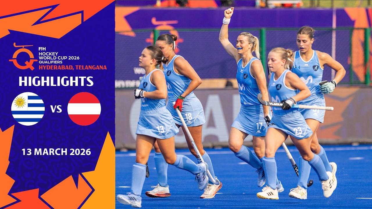 Отборочный матч Кубка мира по хоккею на траве FIH 2026, Хайдарабад, Индия - Матч 14: Уругвай прот...