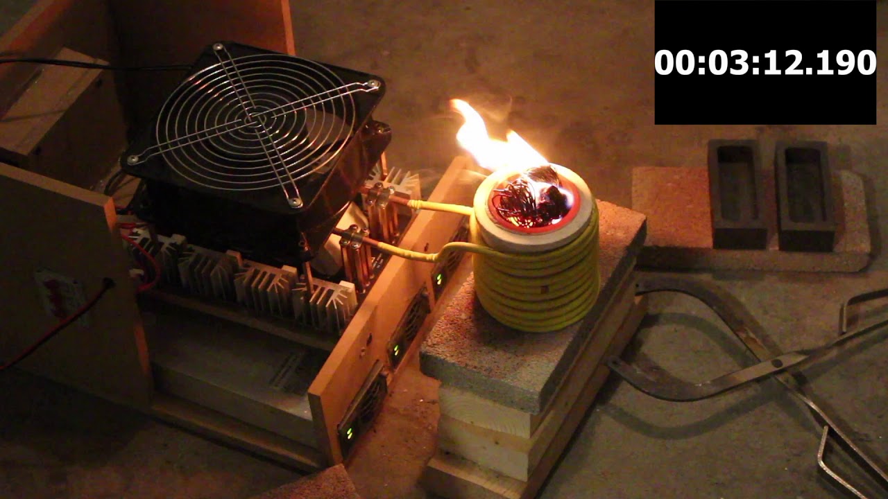 4000w 4kw induction heater Copper melt
