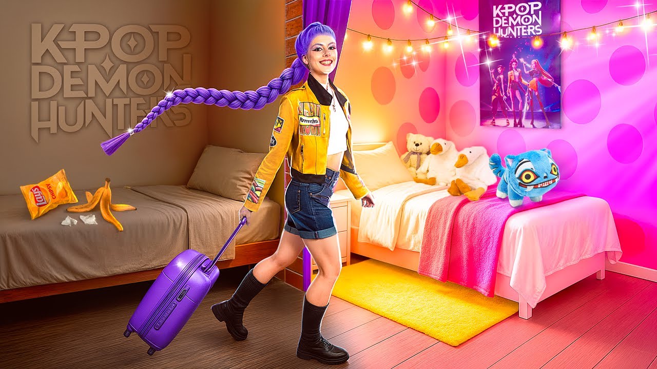 Relooking De Chambre K-Pop ! Défi Rose VS Bleu !