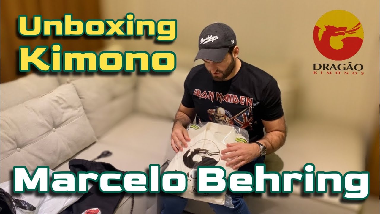 Unboxing Kimono Dragão edição Marcelo Behring #jiujitsu #bjj