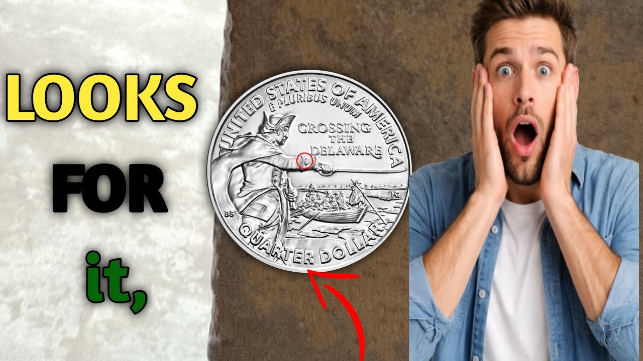 2021 P Washington Crossing the Delaware Quarter Value – Rare Errors Worth $2,700 or More!