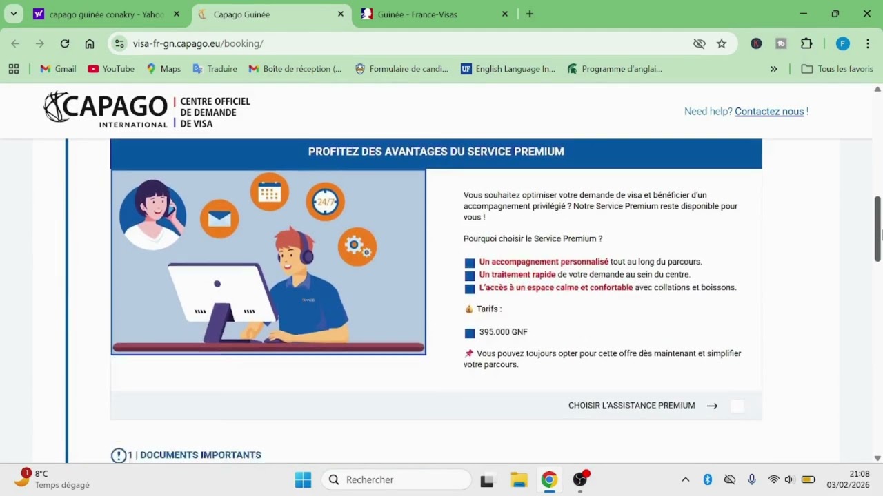 Visa France 🇫🇷 : Comment prendre rendez-vous facilement sur Capago
