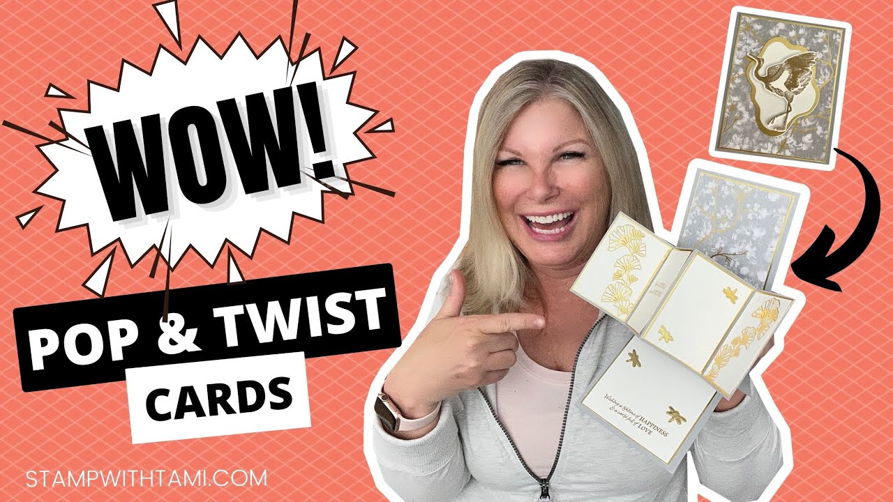 🔴 Как сделать открытку Pop & Twist [Серия открыток Pop & Twist]