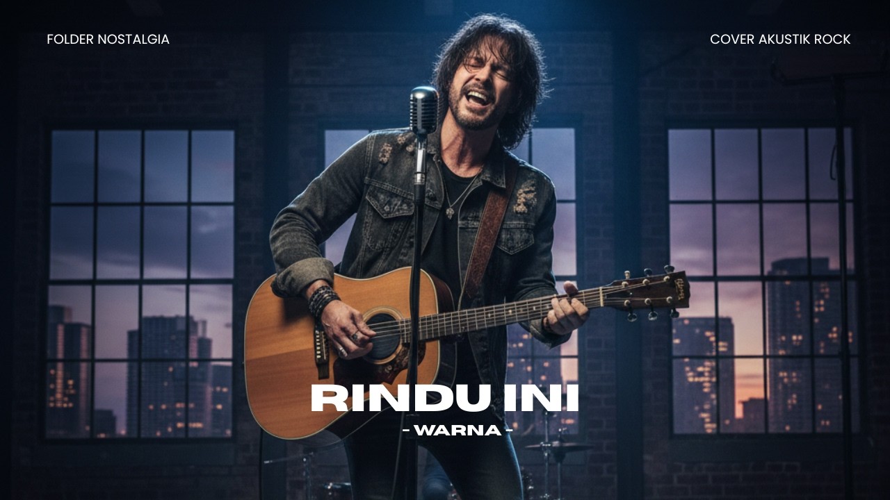 Warna - Rindu Ini (Acoustic Rock Cover) | Asik Buat Headbang!