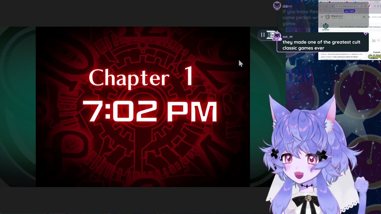 [VOD] (2025 July 18) {Powderkegkitten} Ghost Trick (Part 1/18): First Look!