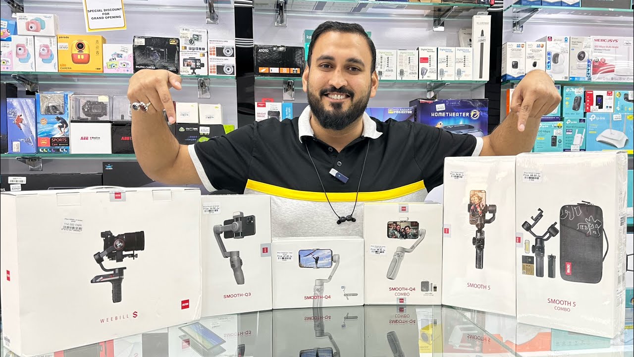 Gimbal Prices In Oman | Camera Accessories Shop in Oman🇴🇲