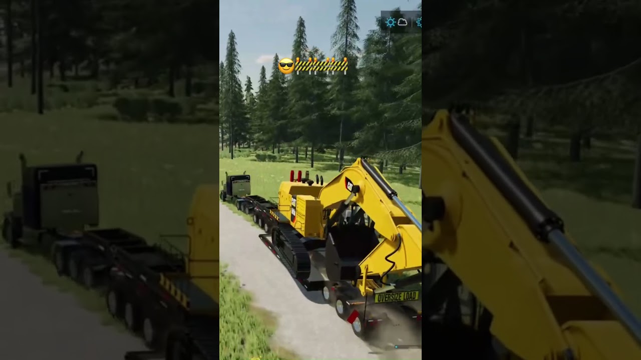 NEW MINING SITE HEAVY HAUL | Farming Simulator 22 #shorts #fs22 #farmingsimulator22 #simulator