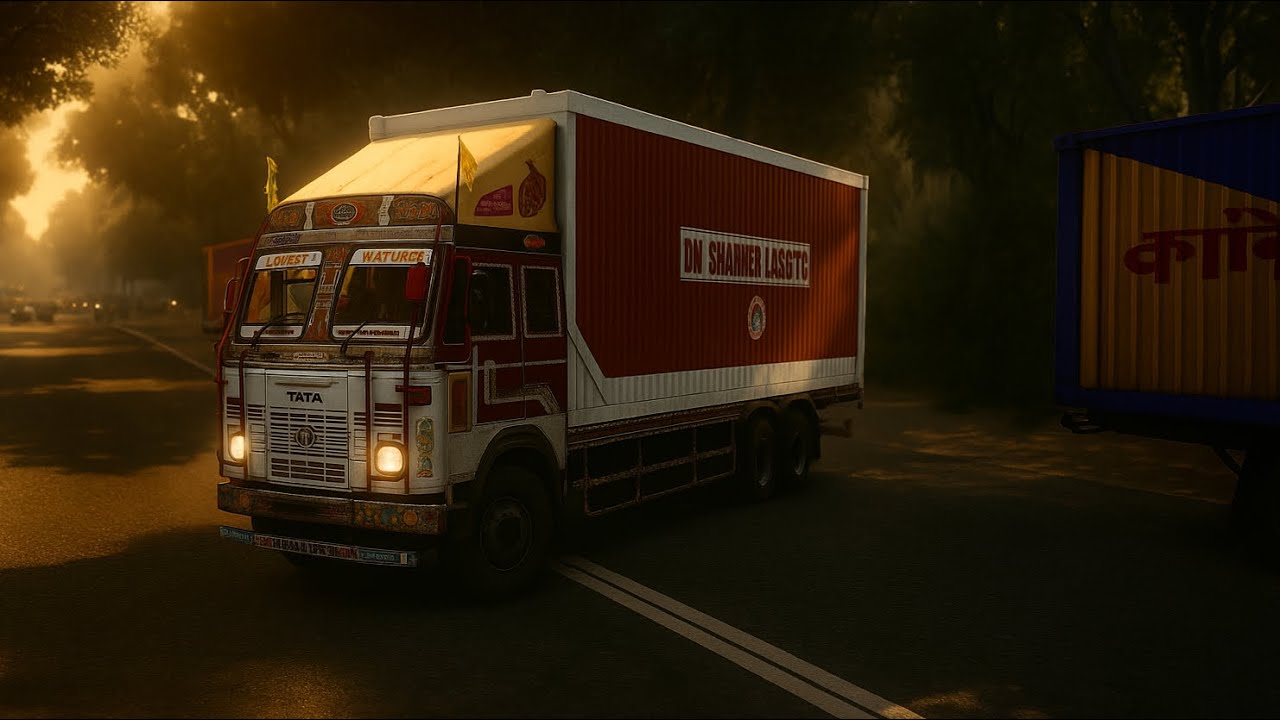 TATA HEAVY GILL TRUCK RECKLESS DRIVE ON FOREST |EURO TRUCK SIMULATOR