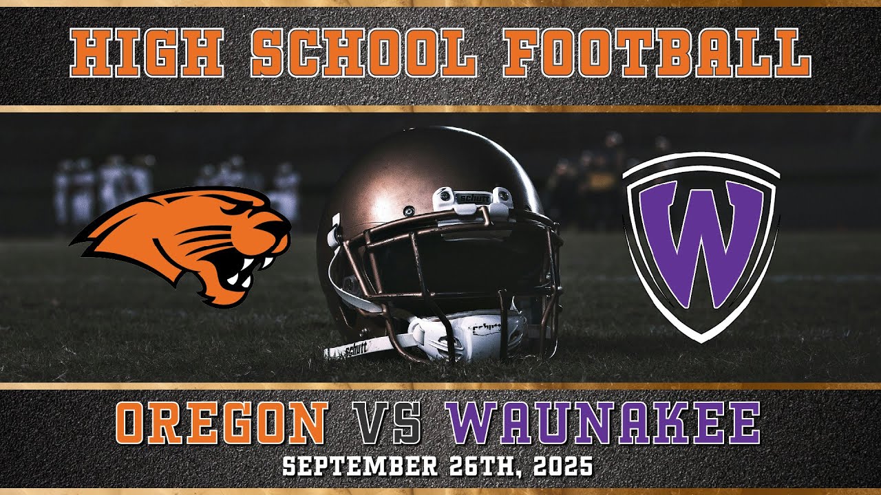 Football: Oregon vs Waunakee (9/26/25)