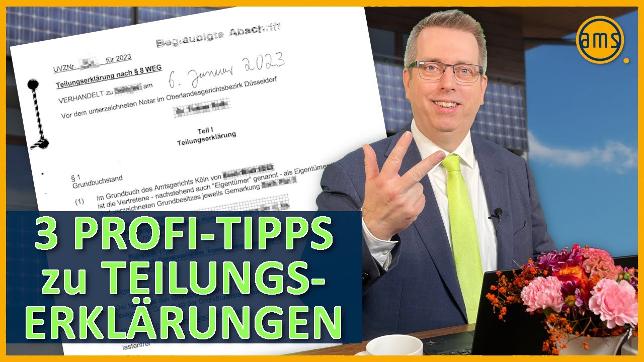 Hausgeld & Teilungserklärung: 3 Dinge, die du vor Kauf prüfen solltest!