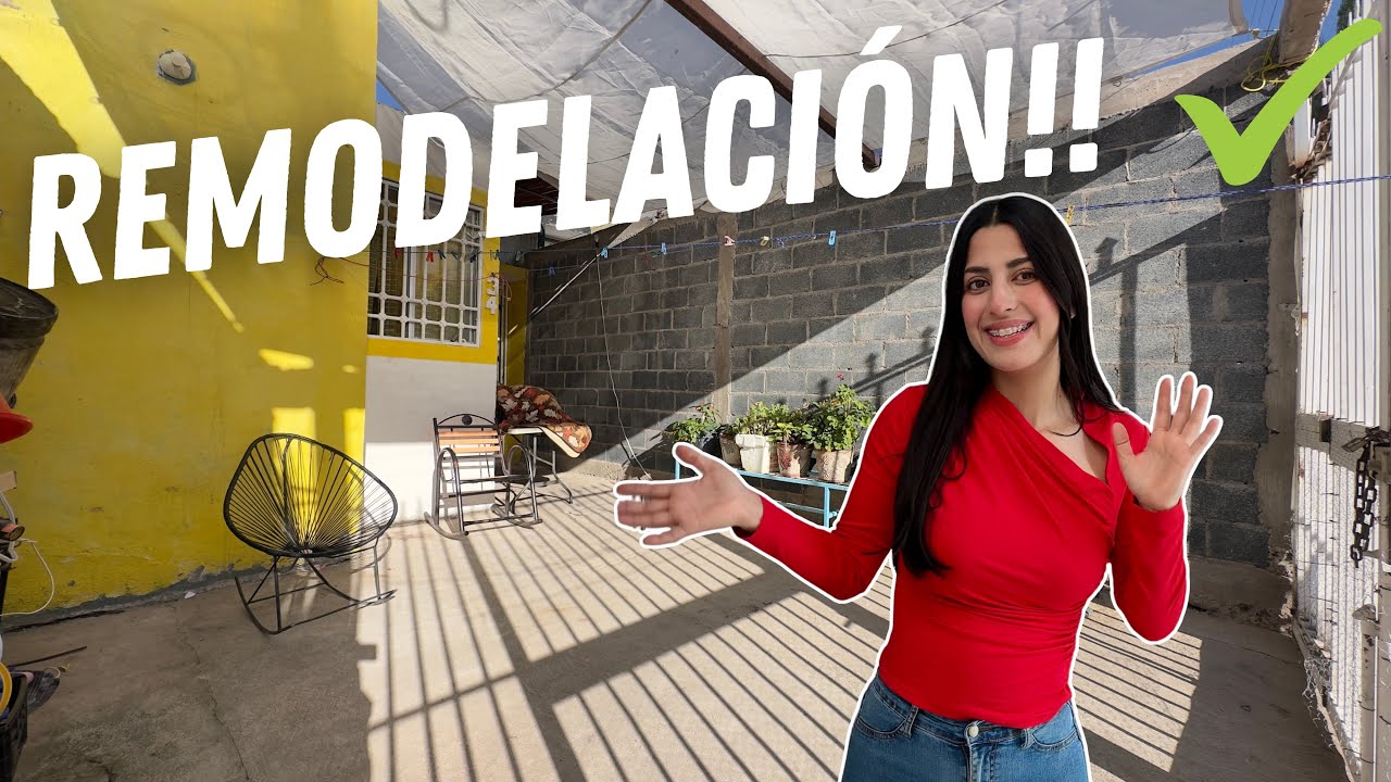 CAMBIOS  en CASA  de INFONAVIT  ✅ Cochera / Patio 😱 Ale Garc&iacute;a