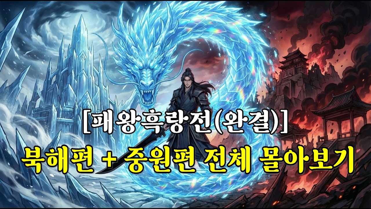 [완결] 쫓겨난 서러운 서자가 천하제일 황제가 된 SSS급 흑랑 연대기 |무협|오디오북|성장물|풀버전|몰아보기|정주행