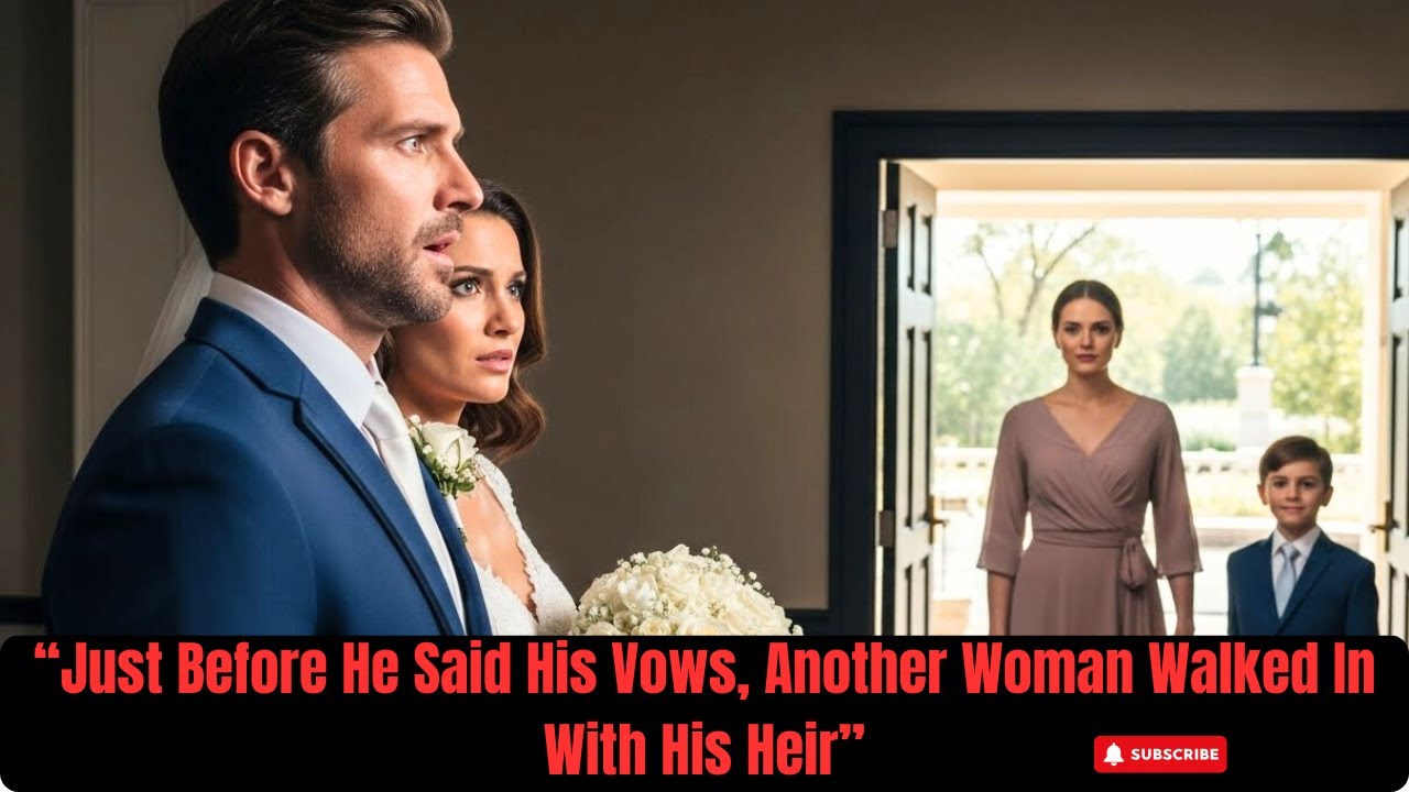 “Just Before He Said His Vows, Another Woman Walked In With His Heir”