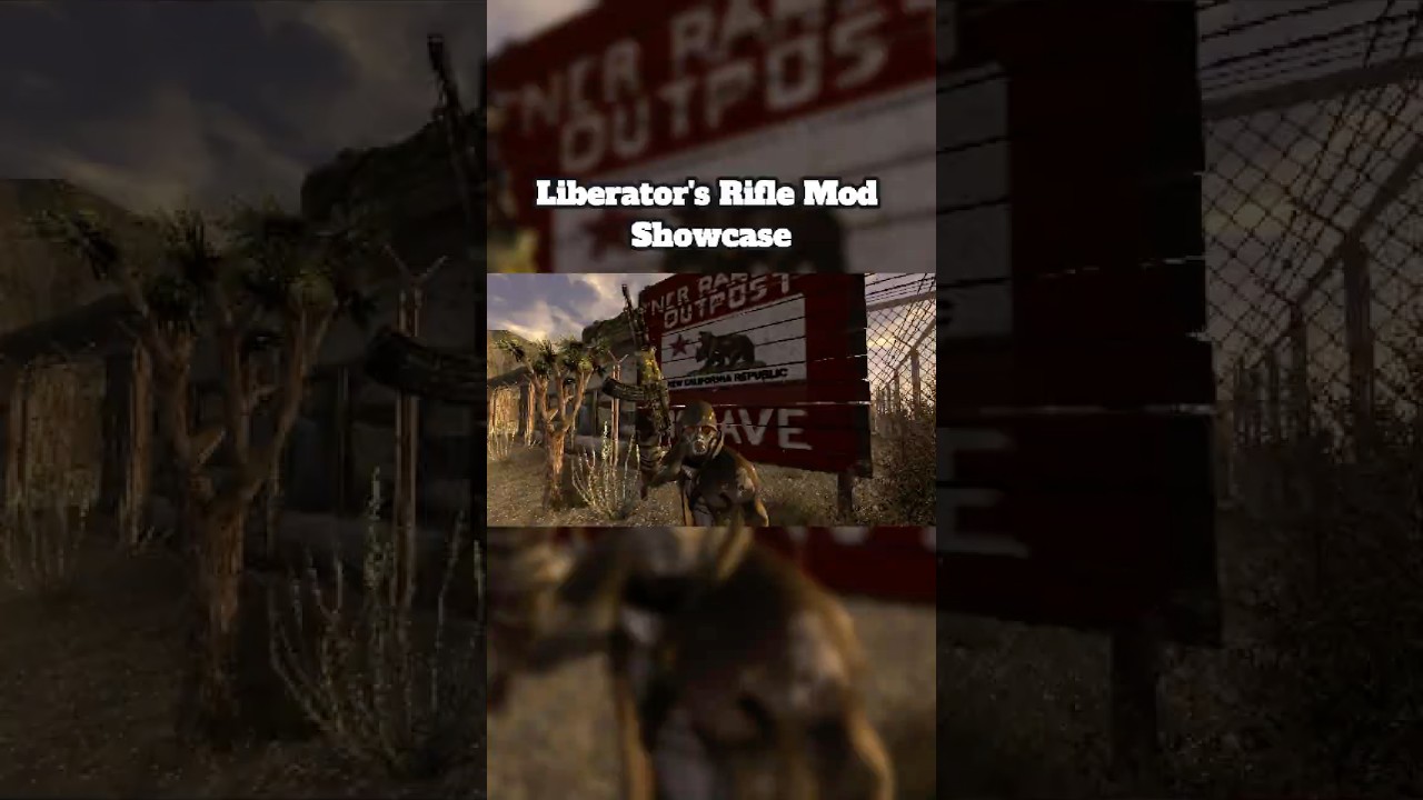 Fallout: Liberator's Rifle Mod Showcase