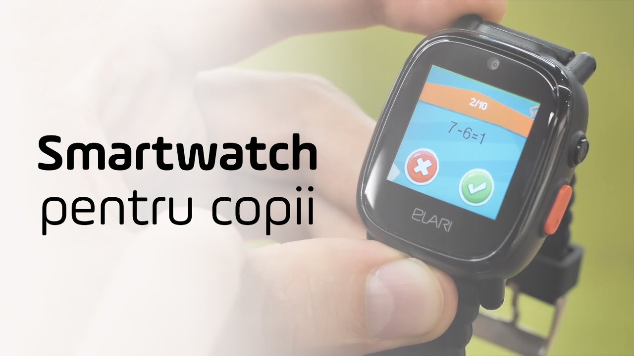 Ce poate face un ceas inteligent pentru copii?