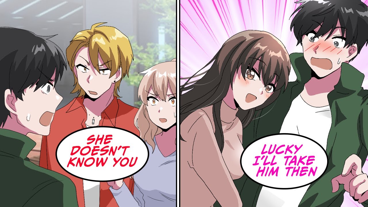 I caught my girlfriend cheating on me on a company trip. She pretend not to know me [Manga Dub]