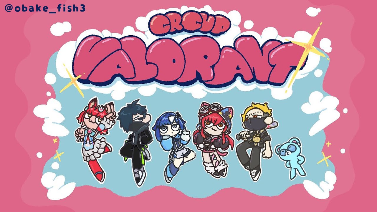 【Valorant】CRカップ本番　#ゾウパオWIN　w/ばにら３、こかげちゃん、わいわいさん、かるび、ぺっぱーさん【ぶいすぽ / 猫汰つな】