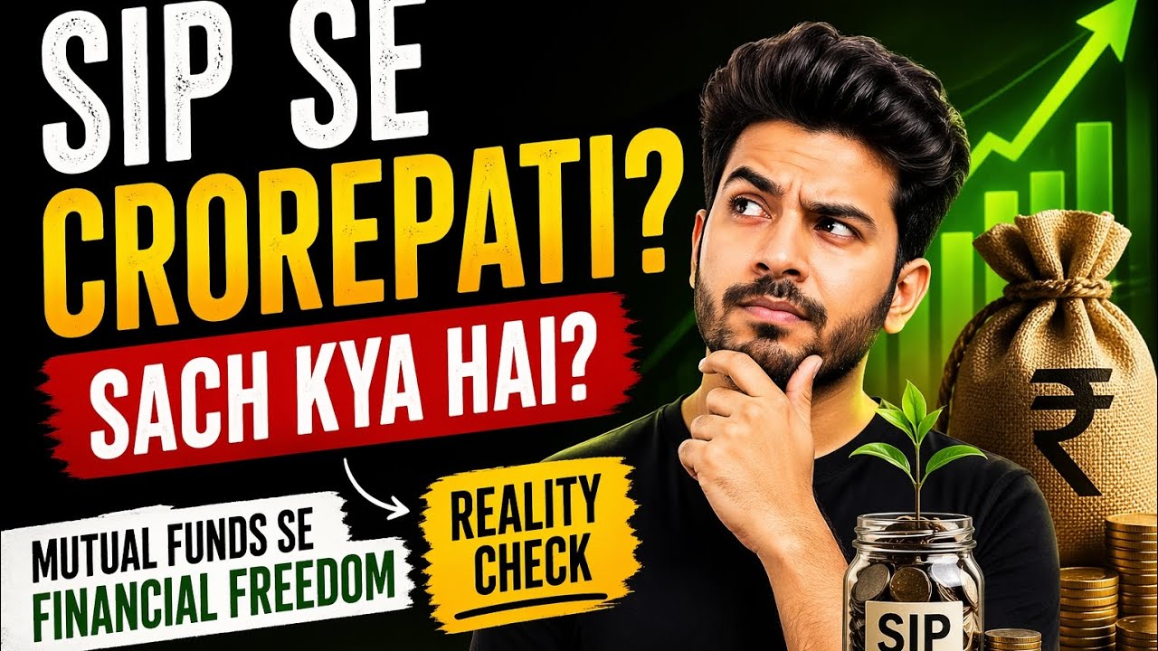 ₹5,000 SIP se Crorepati? 🤯Mutual Fund Reality #SIPInvestment #MutualFundIndia #Wealth #PassiveIncome